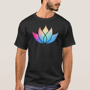 Yoga für Männer und Frauen Om Lotus Blume T-Shirt