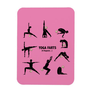 Yoga-Furzen Magnet
