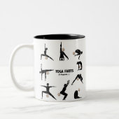 Yoga-Furzen Zweifarbige Tasse (Links)