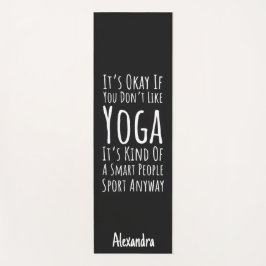 Yoga Gag Gifts Funny Humor Birthday Novelty Yogi Yogamatte