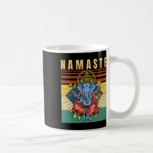 Yoga - Ganesha - Spirituelle Meditation - Namaste Kaffeetasse