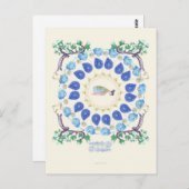 Yoga Garden II Postkarte (Vorne/Hinten)