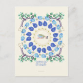 Yoga Garden II Postkarte (Vorderseite)