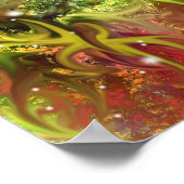 Yoga-Gefühle Poster (Ecke)