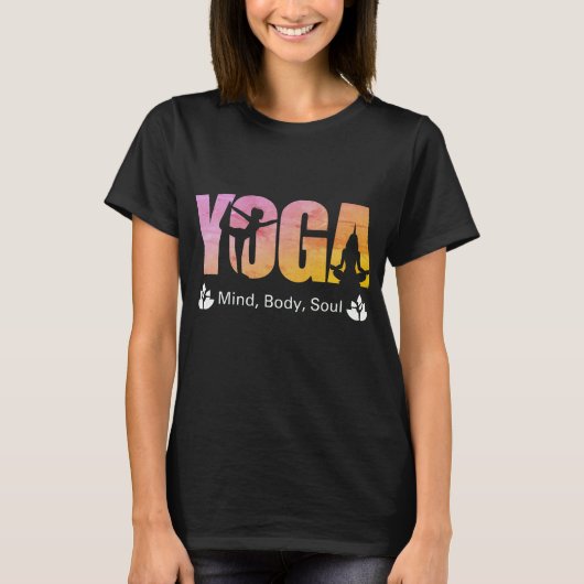Yoga-Geist-Soul T-Shirt (Vorderseite)