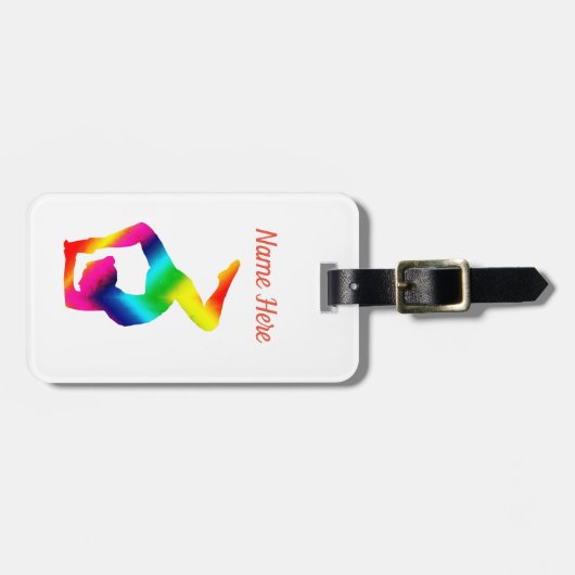 Yoga Gepäckanhänger (Vorderseite horizontal)