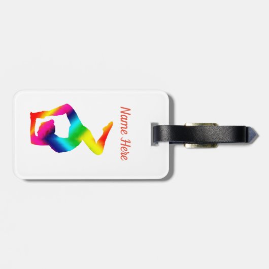 Yoga Gepäckanhänger (Rückseite horizontal)