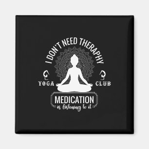 Yoga-Geschenk für Lehrer-Instructor-Meditation Cl Magnet