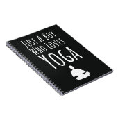 Yoga-Geschenke für Jungen für Kinder Baby Boy Yogi Notizblock (Rechte Seite)