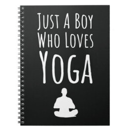 Yoga-Geschenke für Jungen für Kinder Baby Boy Yogi Notizblock