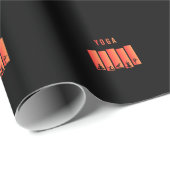 Yoga Geschenkpapier (Rolleneckpunkt)