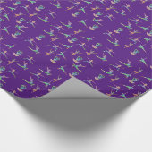 Yoga Geschenkpapier (Ecke)