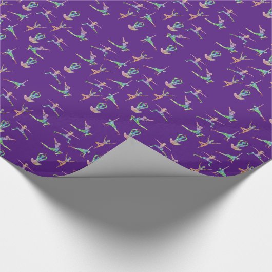 Yoga Geschenkpapier (Ecke)
