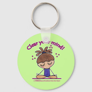 Yoga Girl-Clear Your Mind Schlüsselanhänger