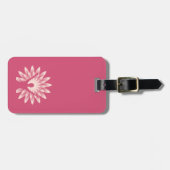 Yoga Girl Gepäckanhänger (Vorderseite horizontal)