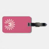 Yoga Girl Gepäckanhänger (Rückseite horizontal)