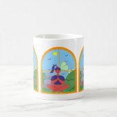 Yoga Girl Kaffeetasse (Mittel)