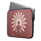 Yoga Girl Laptopschutzhülle (Vorderseite Links)