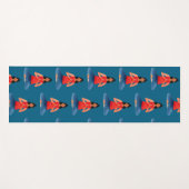 Yoga girl Meditation Namaste Yogamatte (Vorderseite (Horizontal))