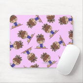 Yoga Girl Mousepad (Mit Mouse)