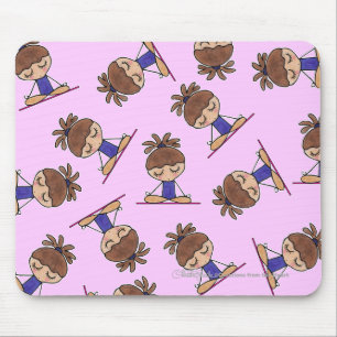 Yoga Girl Mousepad