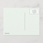 Yoga Girl Namaste 6 Meter entfernt Postkarte (Rückseite)