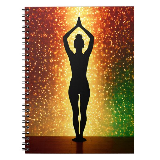 Yoga Girl Notizblock (Vorderseite)