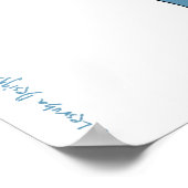 Yoga Girl Poster (Ecke)