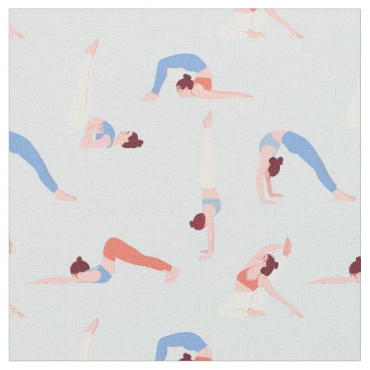 Yoga Girl Stoff (Nahaufnahme)