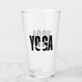 Yoga. Glas (Rückseite)