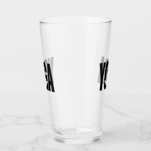Yoga. Glas (Rechts)