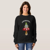 Yoga Gnome Gnomaste Sweatshirt (Vorne ganz)