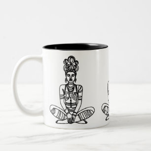 Yoga Goddess Tasse - Ethnischer Meditationskaffee