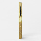 Yoga Gold Blume individuelle Name Case-Mate iPhone Hülle (Hinten/Links)