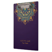 Yoga Gold Mandala Klemmbrett (Links)