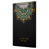 Yoga Gold Mandala Klemmbrett (Links)