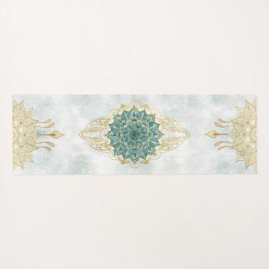 Yoga Gold Yogamatte (Rückseite (Horizontal))