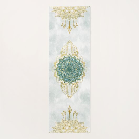 Yoga Gold Yogamatte (Rückseite)