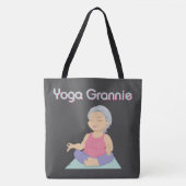 YOGA GRANNIE TASCHE (Vorderseite)