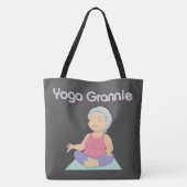 YOGA GRANNIE TASCHE (Rückseite)