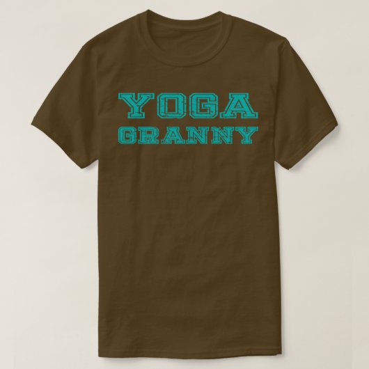 Yoga Granny T-Shirt (Design vorne)