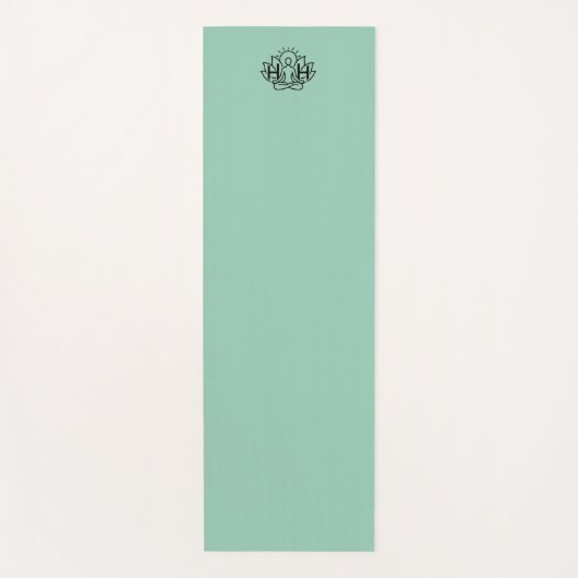 Yoga Grün Yogamatte (Vorderseite)