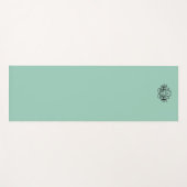 Yoga Grün Yogamatte (Vorderseite (Horizontal))
