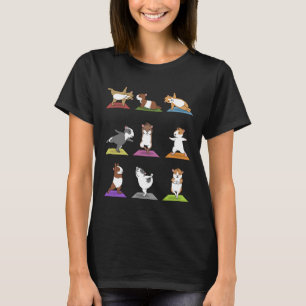 Yoga Guinea Schweinemedizin Yogi Namaste Sport T-Shirt