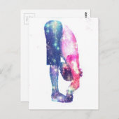 Yoga Guru Serie Postkarte (Vorne/Hinten)