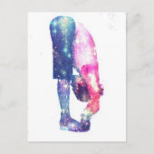 Yoga Guru Serie Postkarte (Vorderseite)