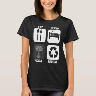 Yoga Gym Fitness Meditation Music Workout Übung T-Shirt