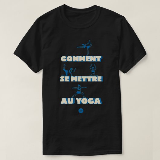Yoga Gymnastik Frau T-Shirt (Design vorne)
