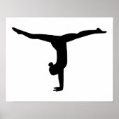 Yoga Gymnastik Poster (Vorne)