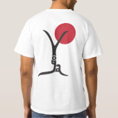 Yoga Hand Letting Shirt (Rückseite)